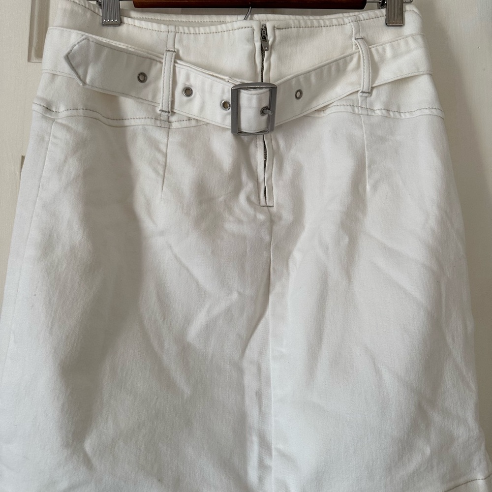 Free people buckle skirt